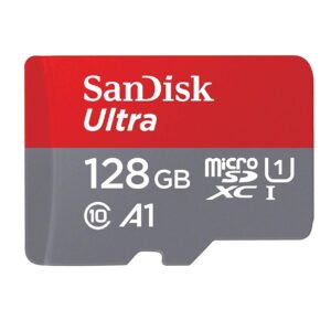 MEMORY 128GB SANDISK MICRO SD CLASE 10