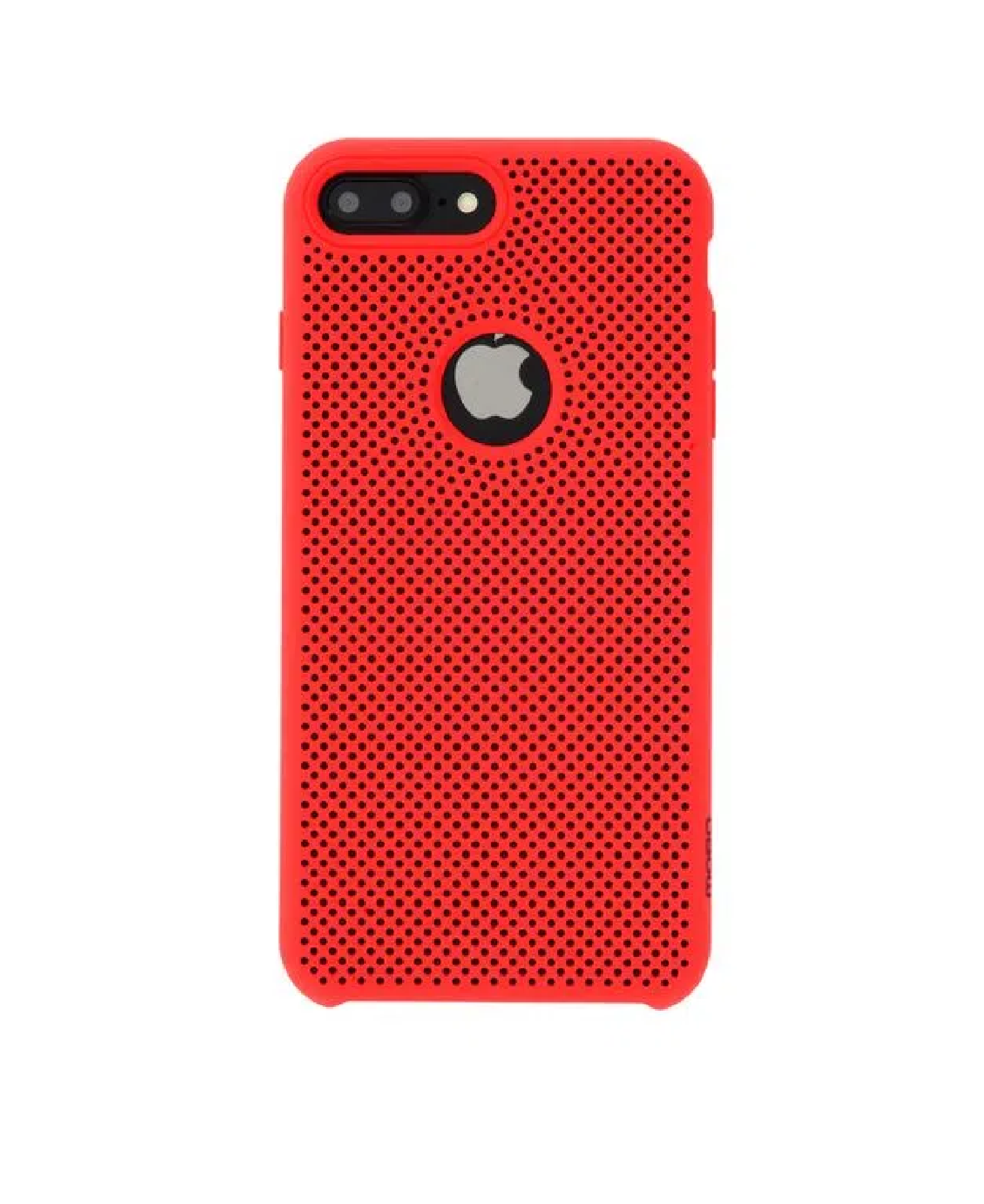 TPU MOBO IPHONE 8 PLUS GRID ROJO