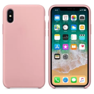 TPU MOBO IPHONE X POMME ROSA