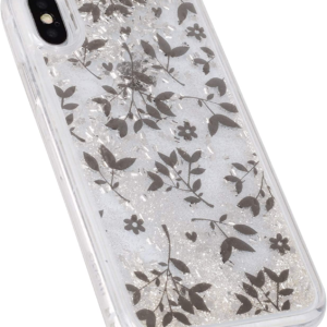 TPU MOBO IPHONE X XS LEAVES PLATA