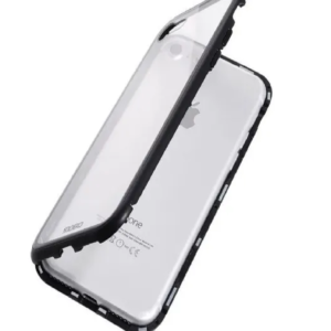 TPU MOBO IPHONE 8/7 FORCE TRANS/NEGRO