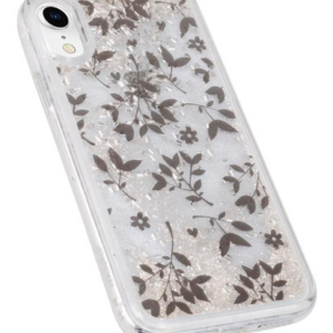 TPU MOBO IPHONE XR LEAVES PLATA