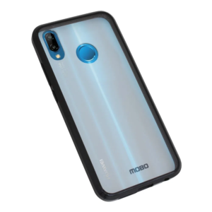TPU MOBO P20 LITE EDGE TRANS/NEGRO