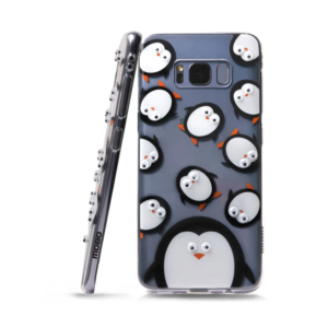 TPU S8 PLUS PINGUINOS MOBO