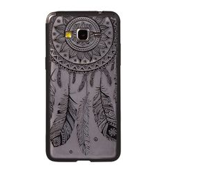 TPU MOBO J2 PRIME ATRAPASUEÑOS NEGRO