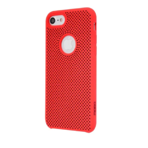 TPU MOBO GRID IPHONE 8 ROJO