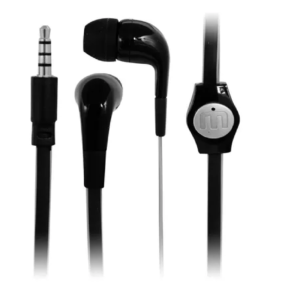 MANOS LIBRE FLAT NEGRO MOBO