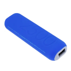 CARGADOR PORTATIL AZUL 2500 MAH MOBO