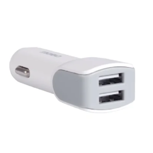 CARGADOR MOBO 2 PUERTOS USB BLANCO 2A/10W