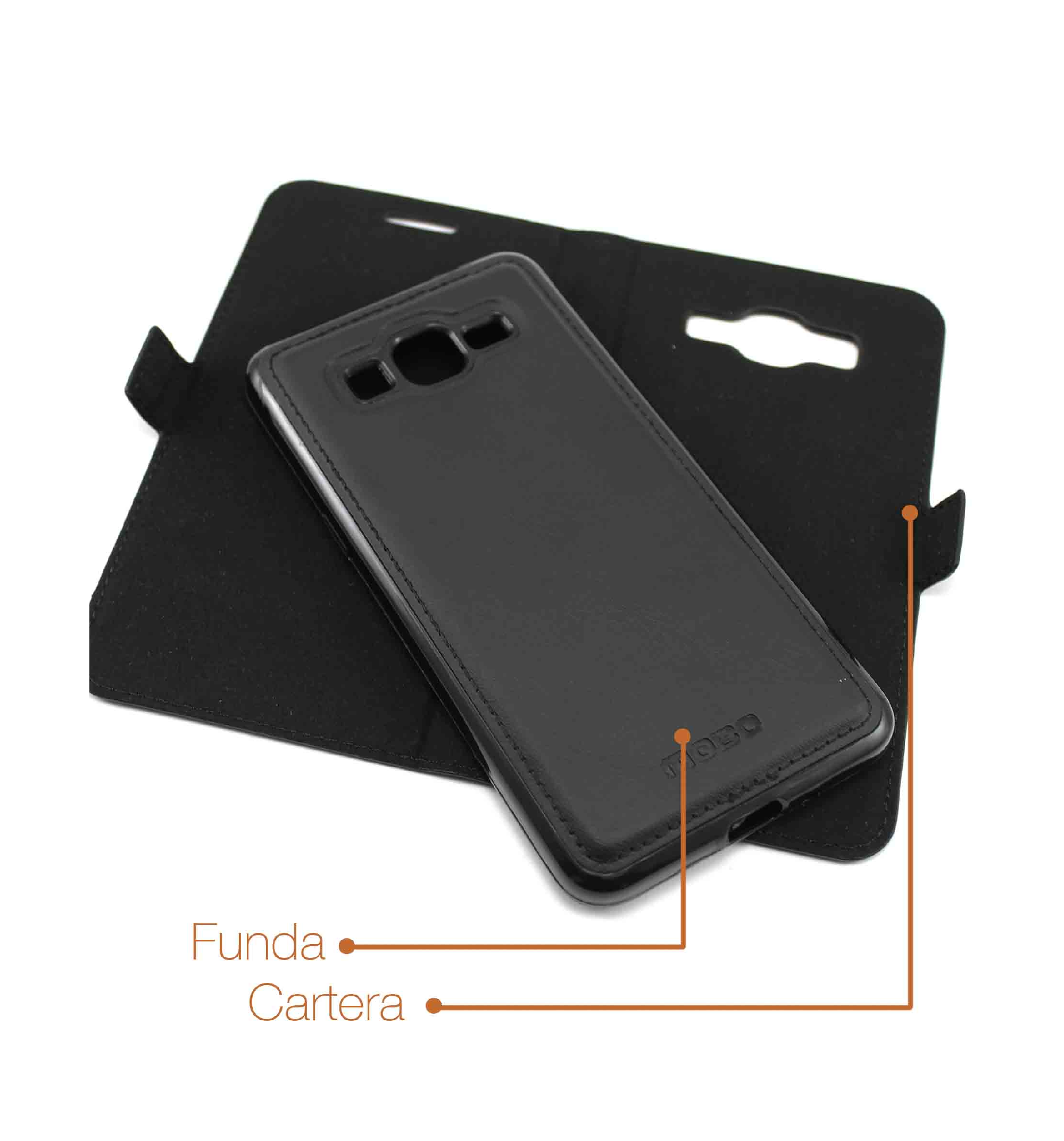 LIBRITO MOBO 2 EN 1 NEGRO IPHONE 7/8 4.7'' - Imagen 2