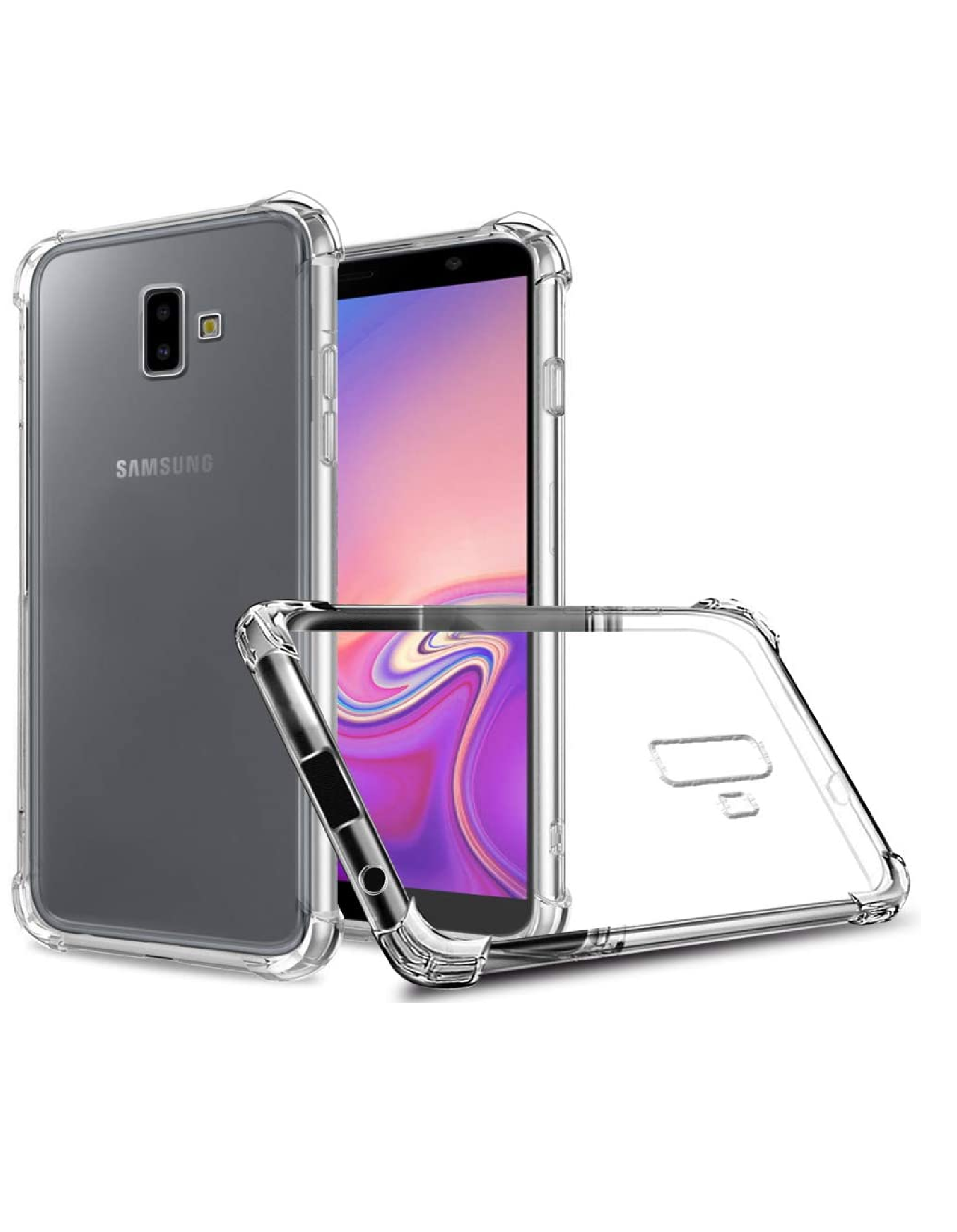 TPU J6 PLUS 2018 TRANSPARENTE