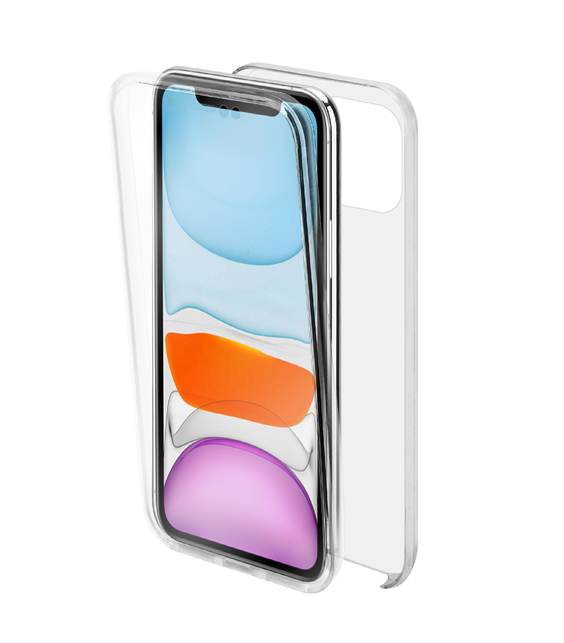 TPU IPHONE 11 360 TRANSPARENTE 6.1