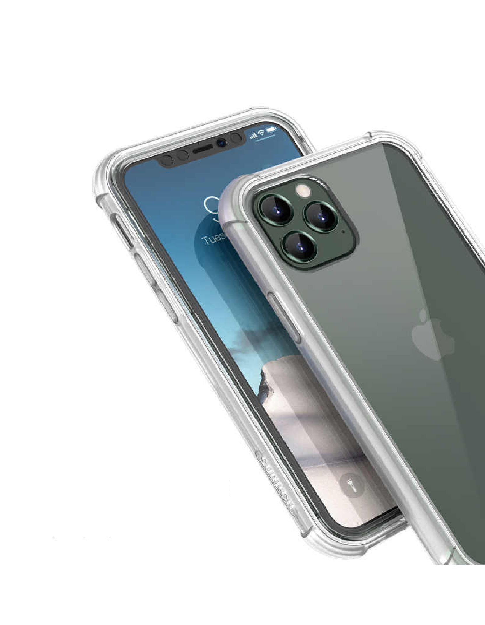 TPU IPHONE 11PRO MAX 6.4 360 TRANSPARENTE - Imagen 2