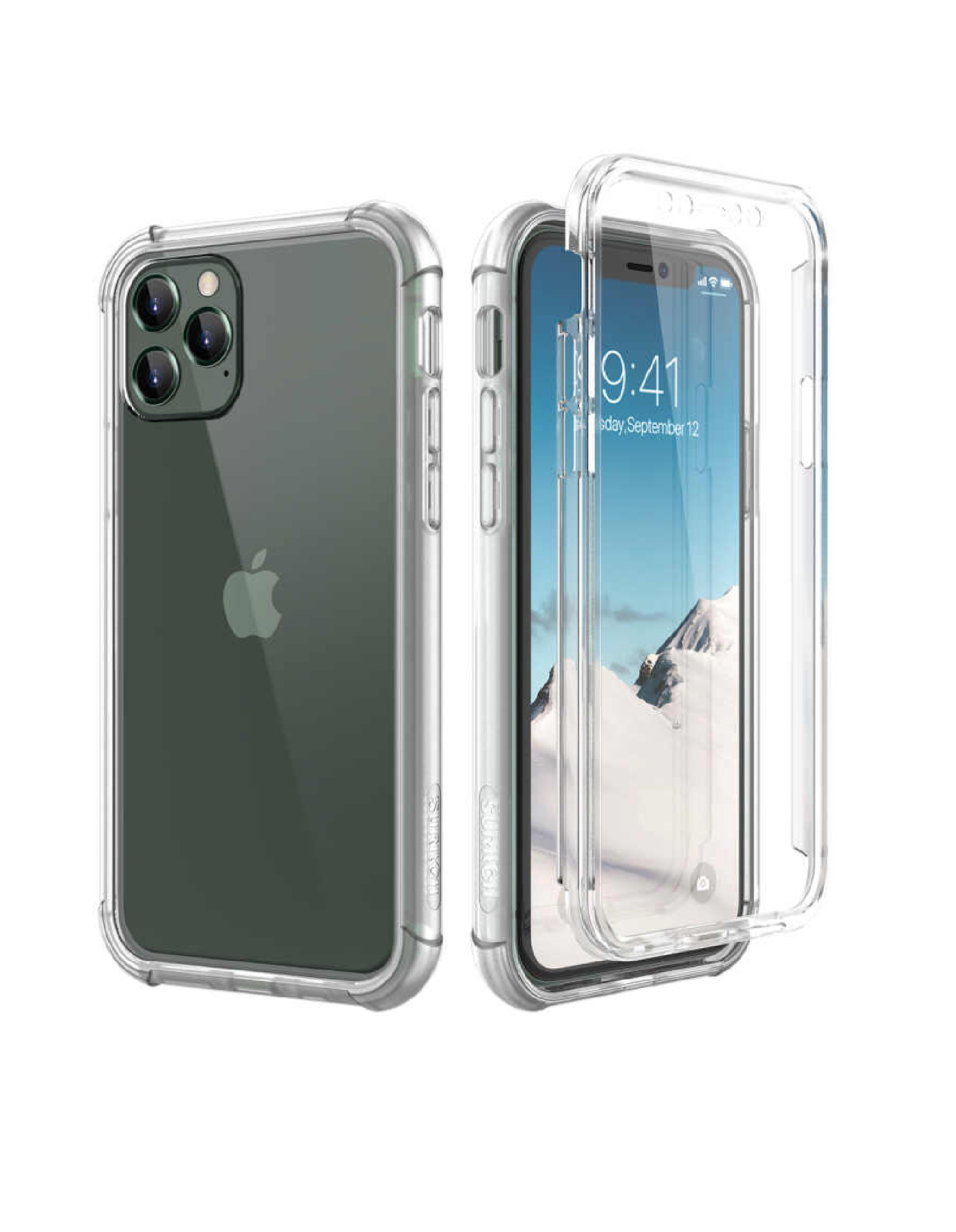 TPU IPHONE 11PRO MAX 6.4 360 TRANSPARENTE