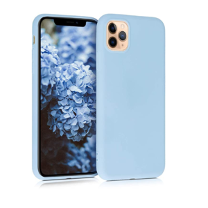 TPU SILICONE IPHONE 11 PRO MAX CELESTE