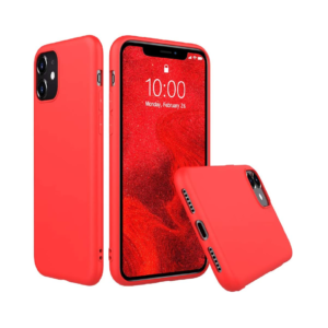 TPU SILICONE IPHONE 11 ROJO