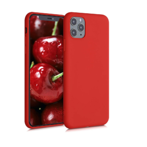 TPU SILICONE IPHONE 11 PRO ROJO