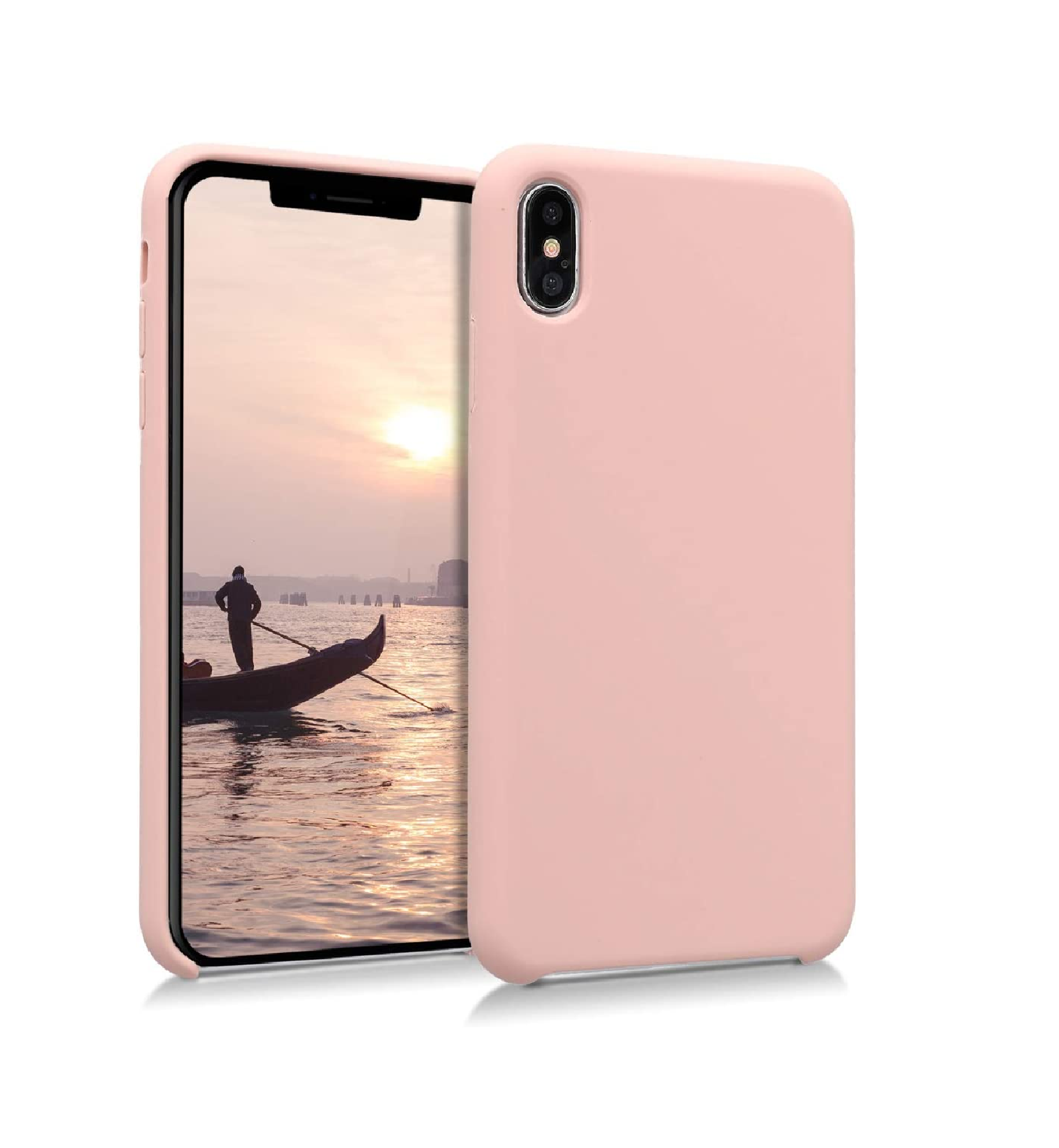 TPU SILICONE IPHONE XS ROSA