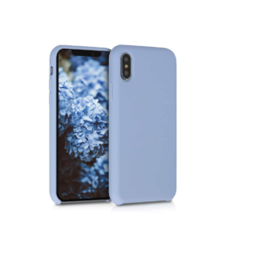TPU SILICONE IPHONE XS CELESTE