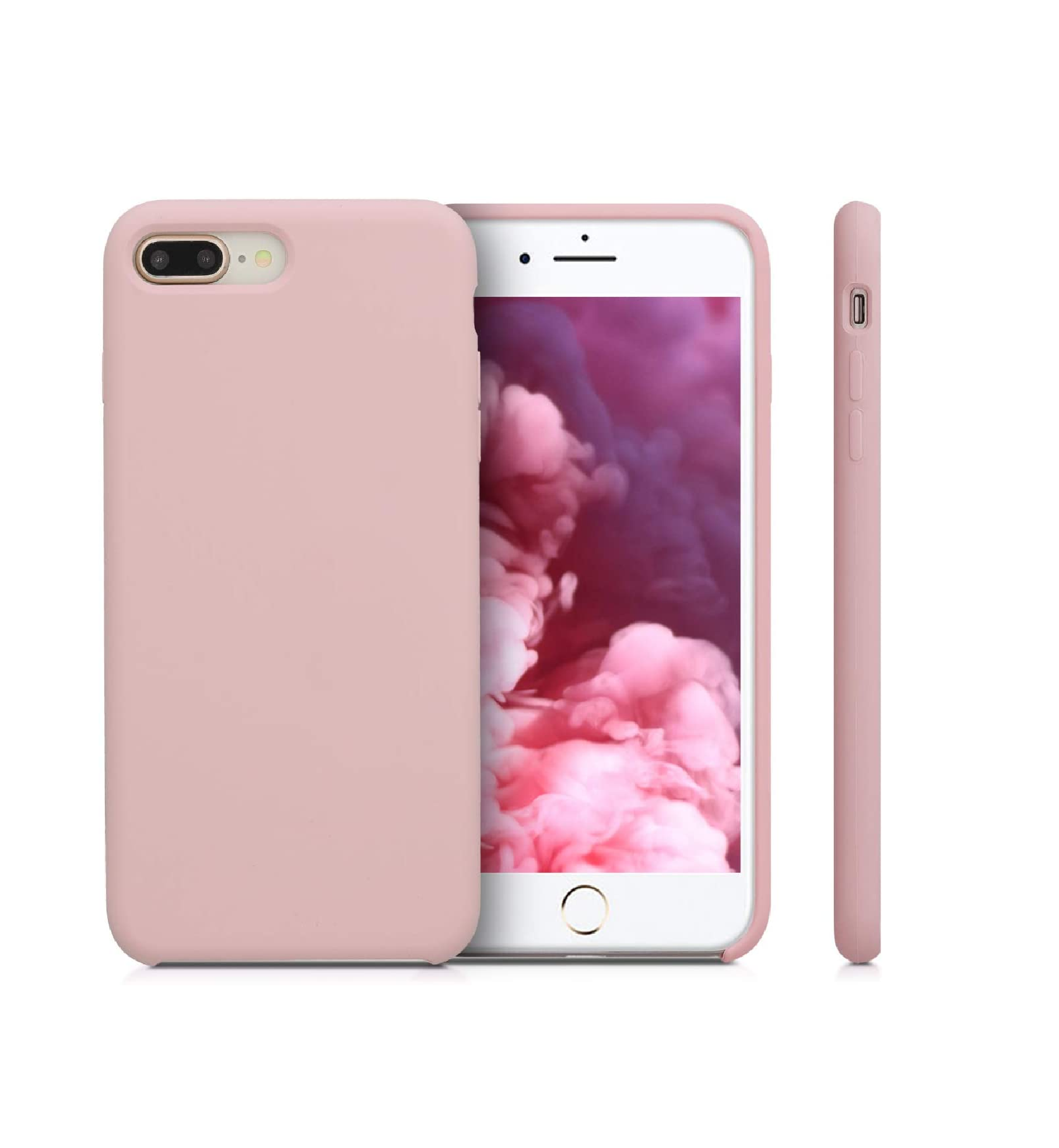 TPU SILICONE IPHONE 8 PLUS ROSA