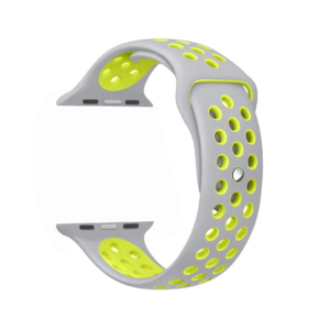 MALLA RELOJ 42/44/45 AIREADO GRIS/VERDE LIM