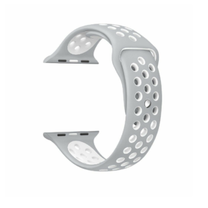 MALLA RELOJ 42/44/45 AIREADO GRIS/BLANCO