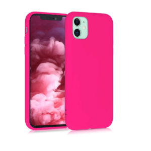 TPU SILICONE IPHONE 11 FUXIA