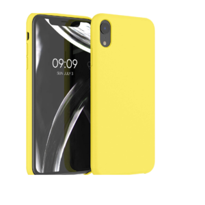 TPU SILICONE IPHONE XR AMARILLO