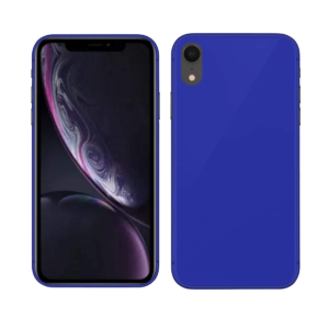 TPU SILICONE IPHONE XR AZUL FRANCIA