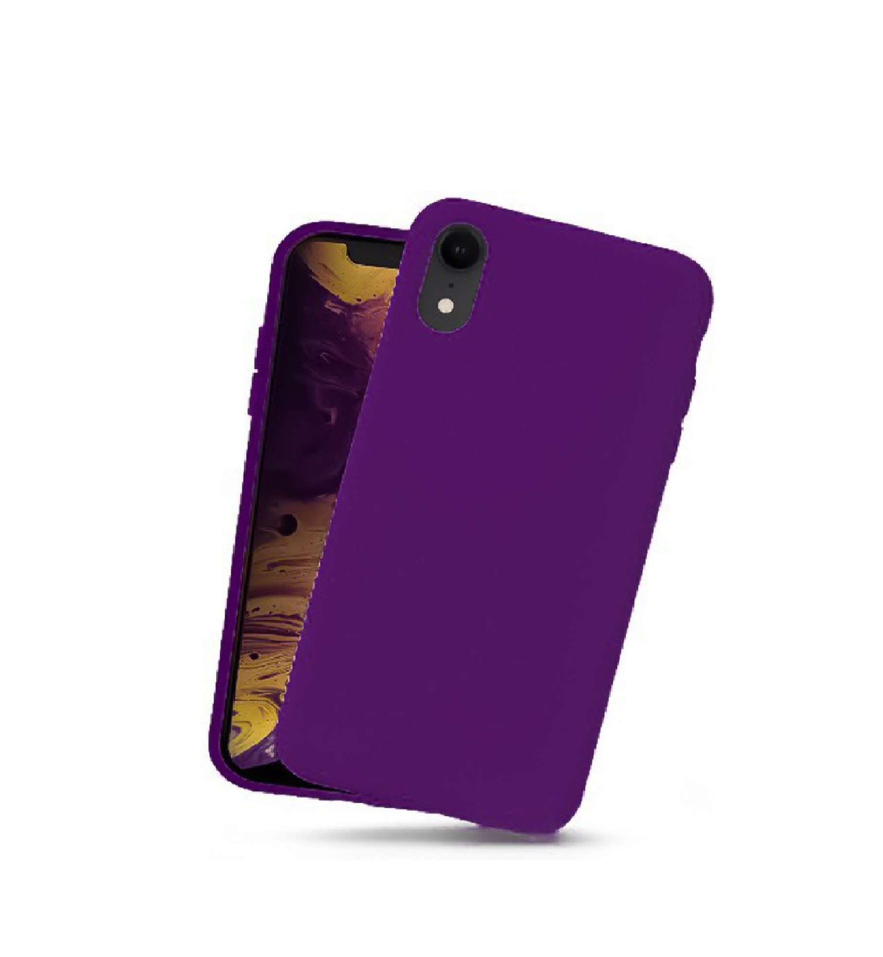 TPU SILICONE IPHONE XR LILA
