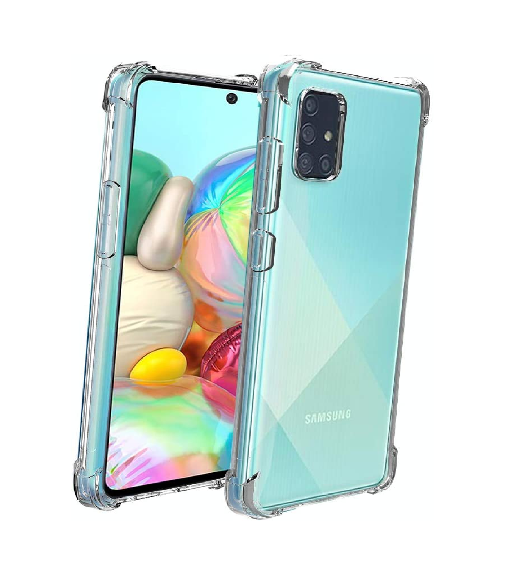 TPU A71 TRANSPARENTE - Imagen 2