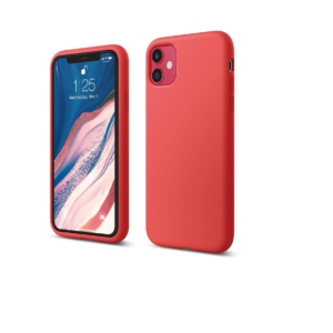 TPU SILICONE IPHONE 12 MINI ROJO 5.4