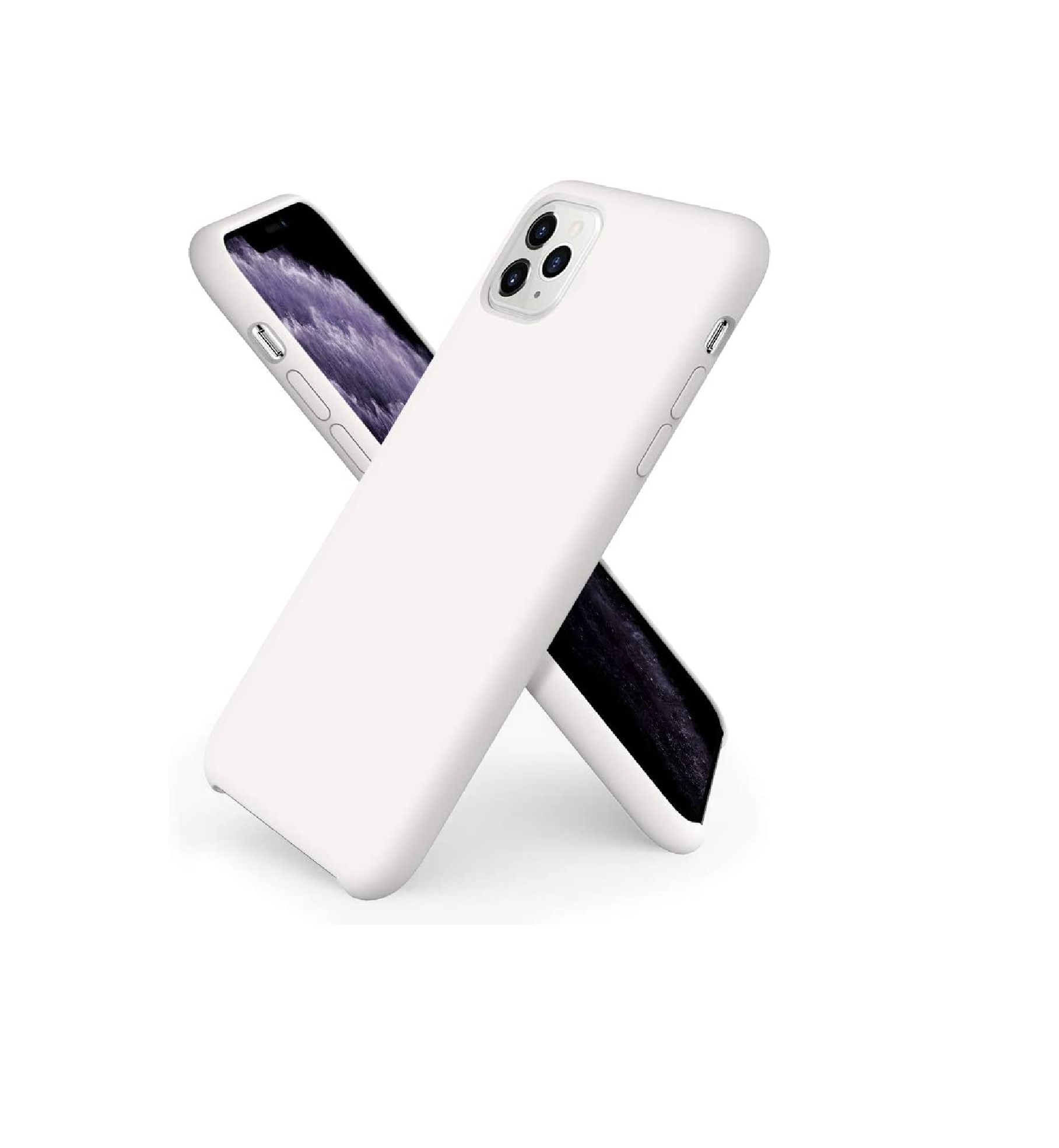 TPU SILICONE IPHONE 12 PRO BLANCO 6.1 - Imagen 2