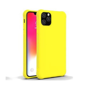 TPU SILICONE IPHONE 12 PRO AMARILLO 6.1