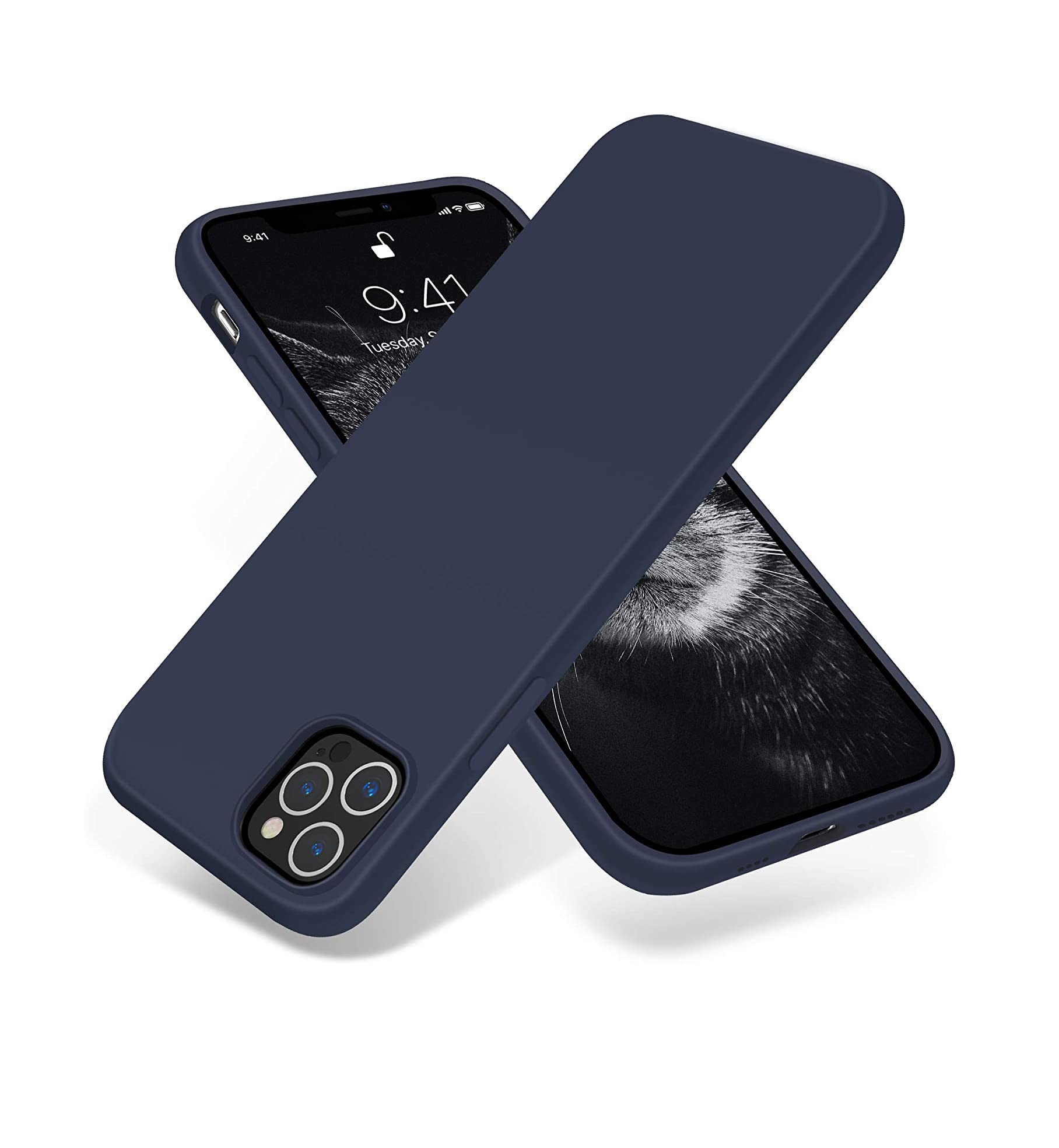 TPU SILICONE IPHONE 12 PRO AZUL 6.1