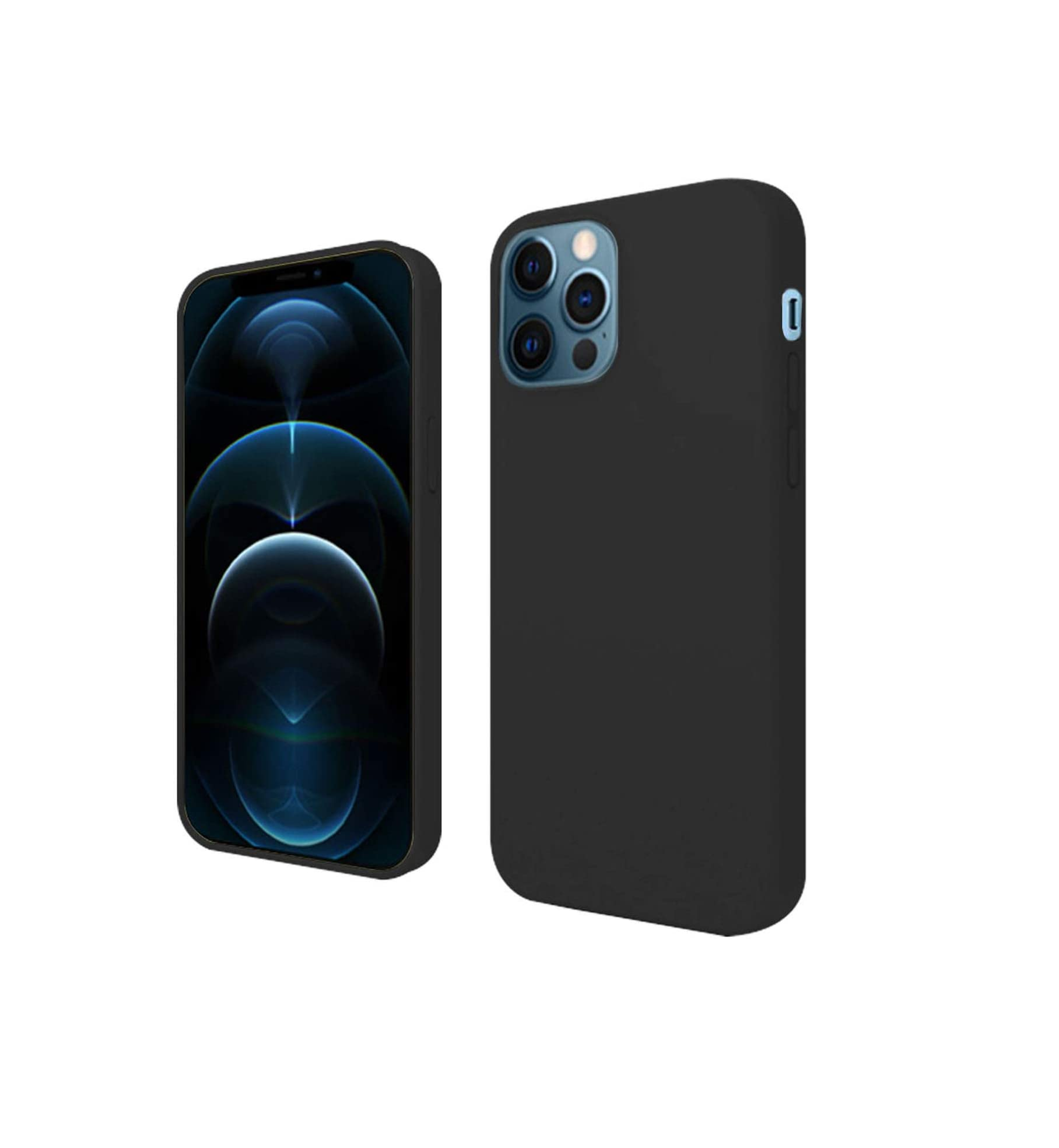 TPU SILICONE IPHONE 12 PRO MAX NEGRO 6.7