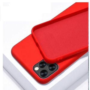 TPU SILICONE IPHONE 12 PRO MAX ROJO 6.7