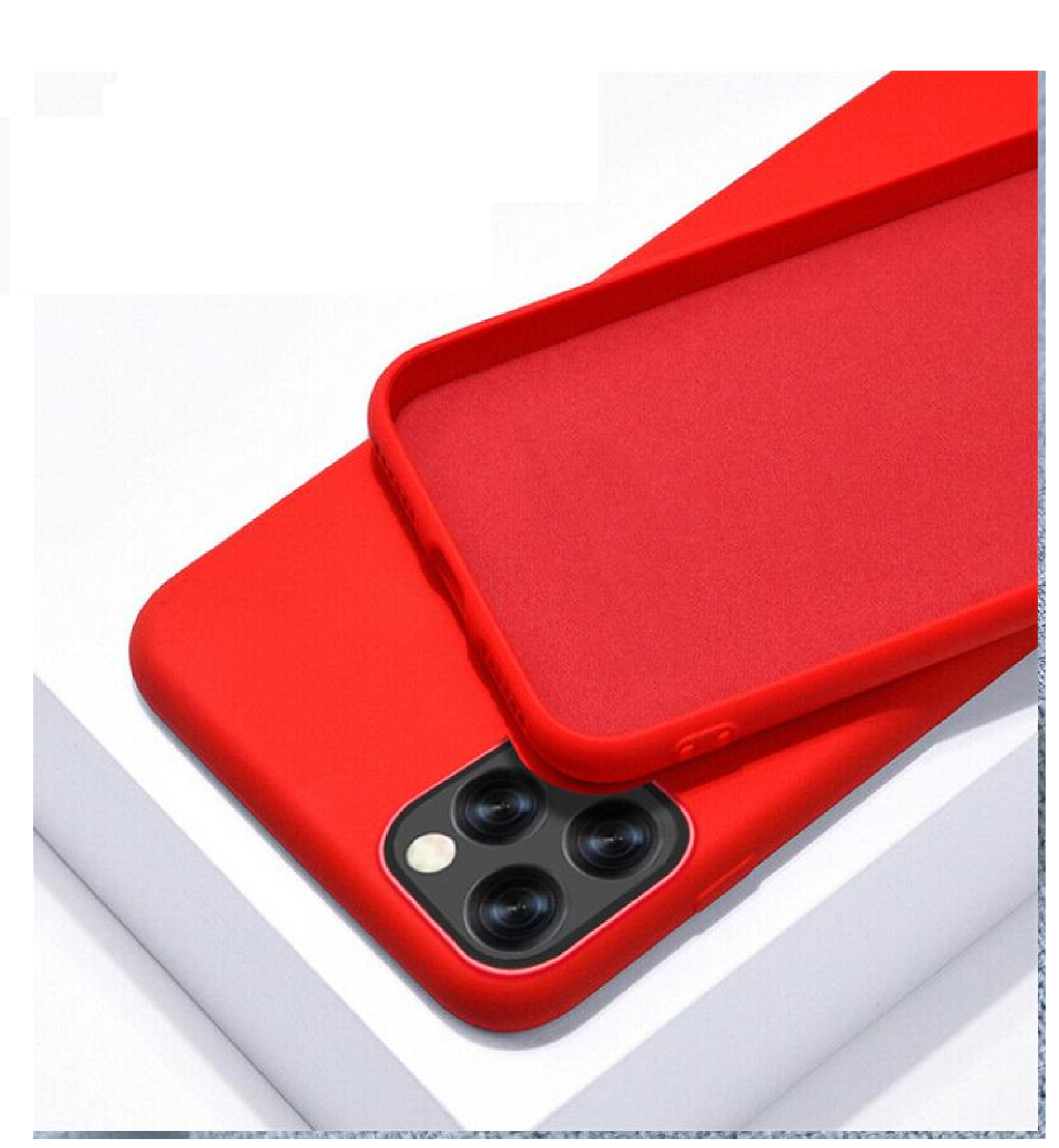 TPU SILICONE IPHONE 12 PRO MAX ROJO 6.7