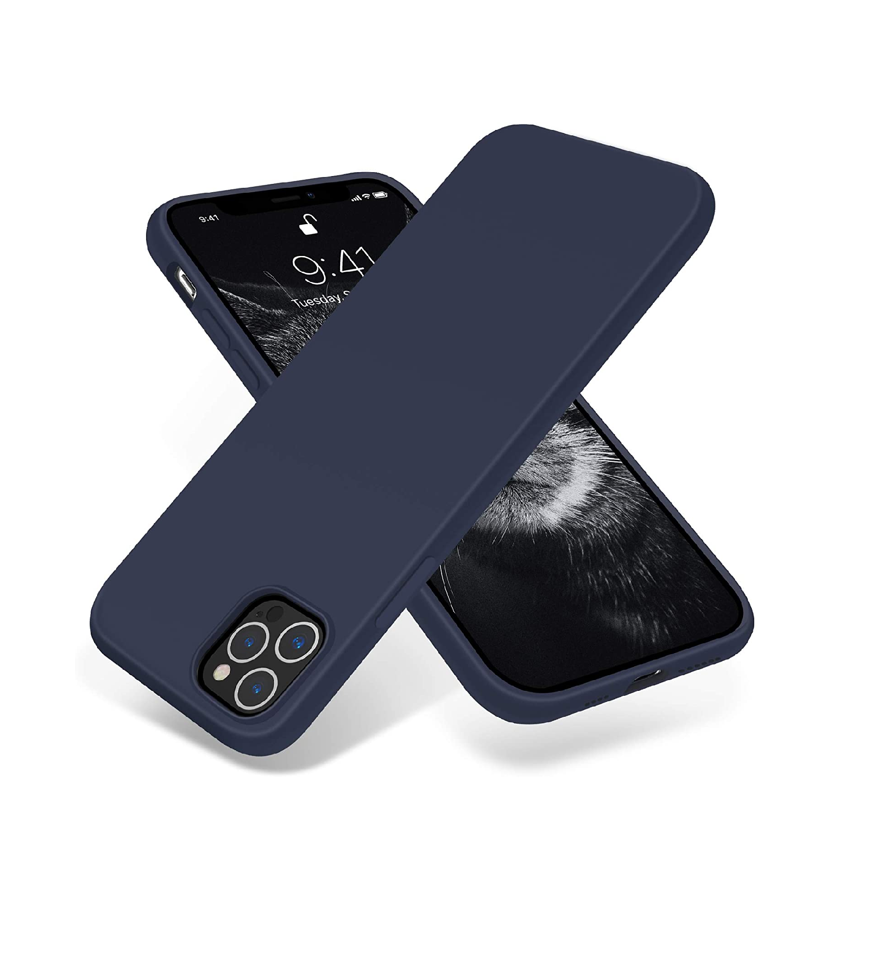 TPU SILICONE IPHONE 12 PRO MAX AZUL 6.7