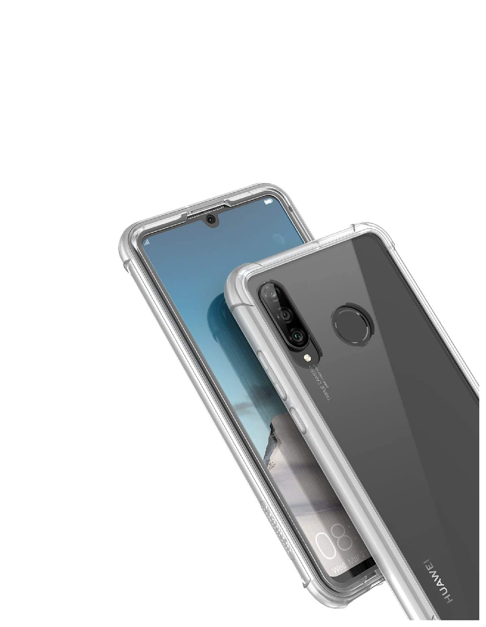 TPU P30 LITE 360 TRANSPARENTE