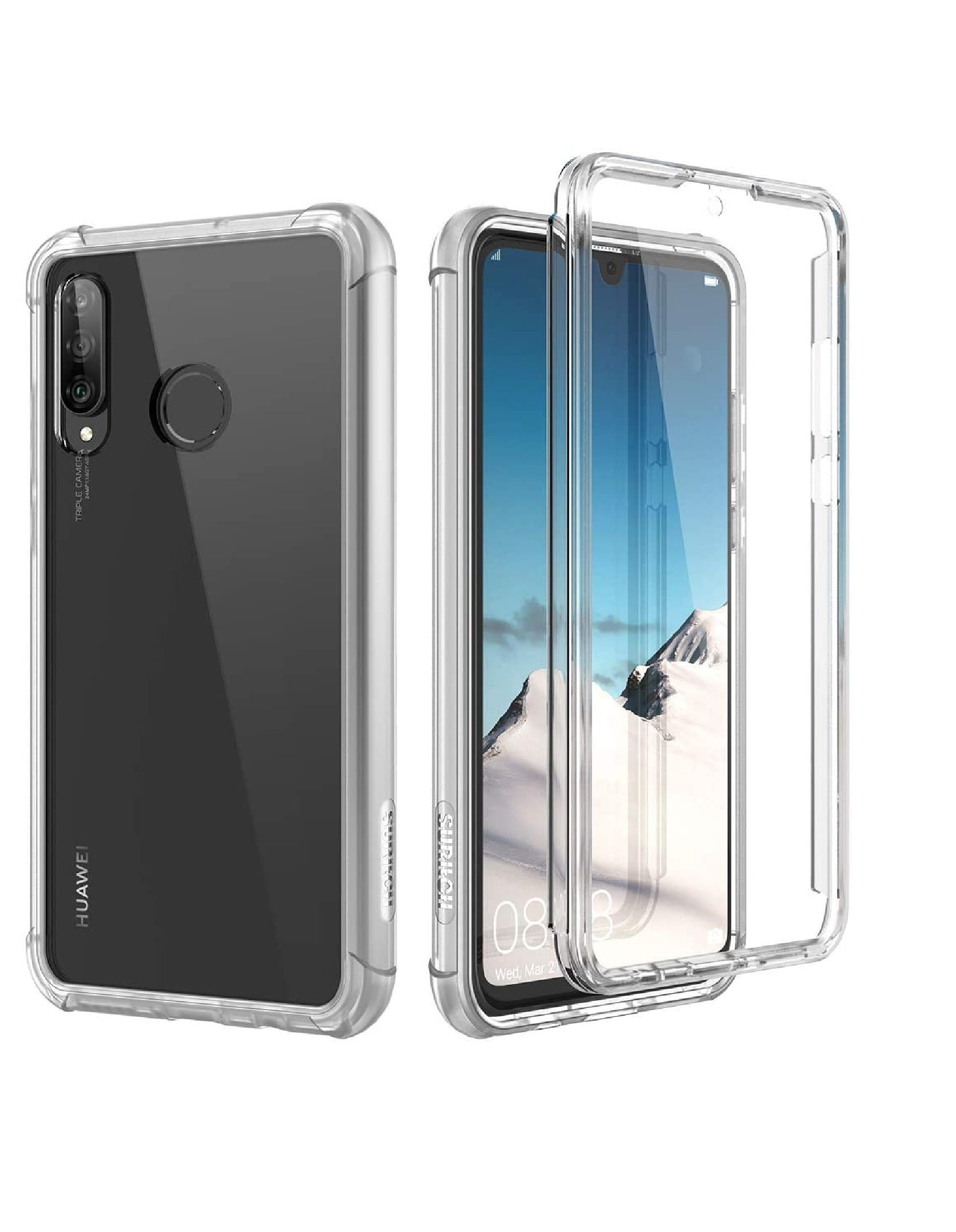 TPU P30 LITE 360 TRANSPARENTE - Imagen 2