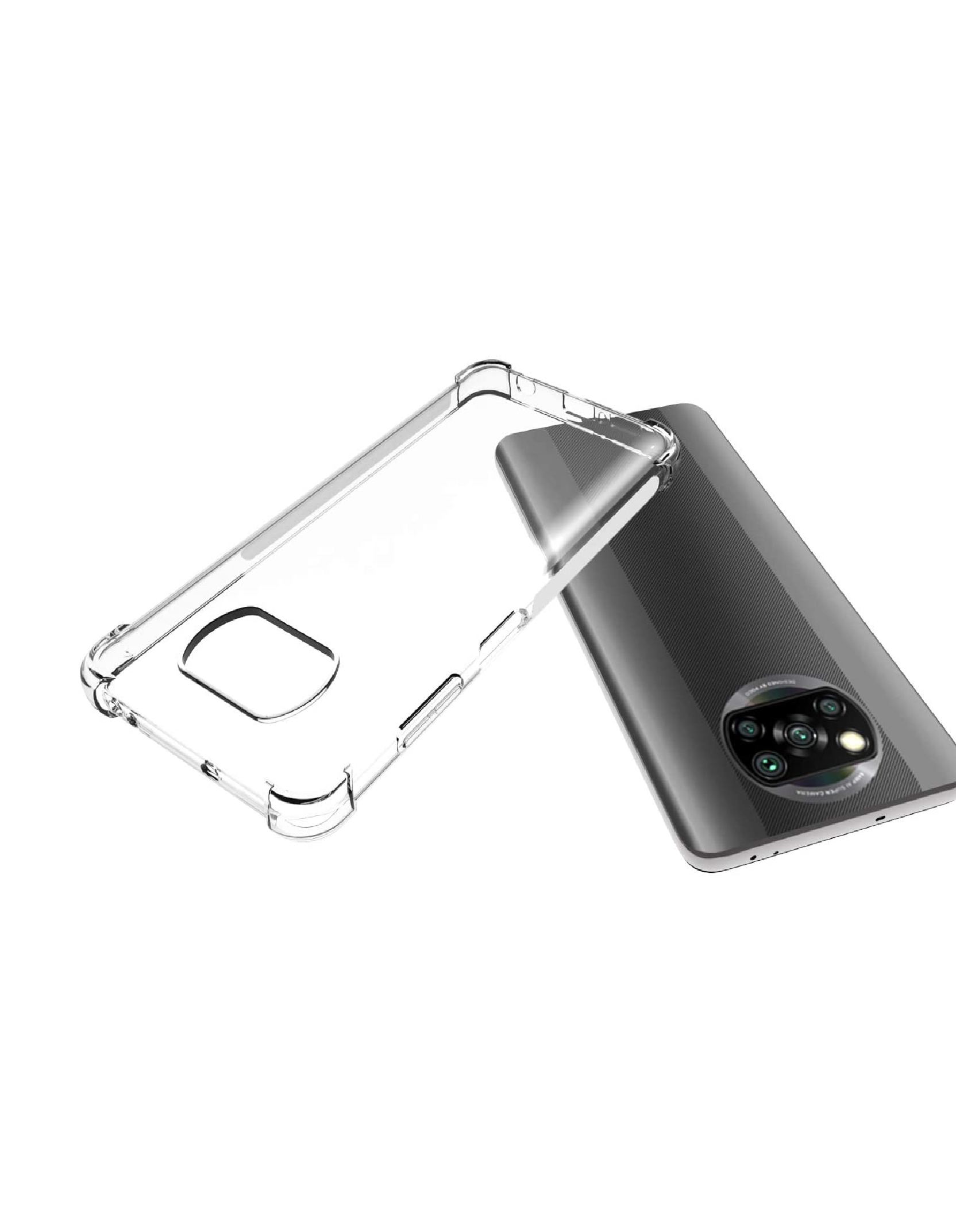 TPU REDMI POCO X3 TRANSPARENTE