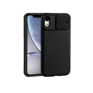 TPU IPHONE XR CUBRE CAMARA NEGRO