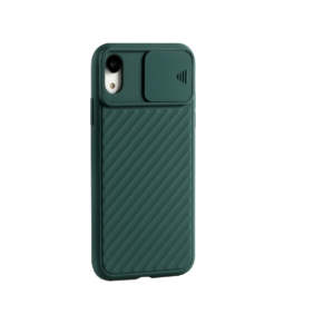 TPU IPHONE XR CUBRE CAMARA VERDE