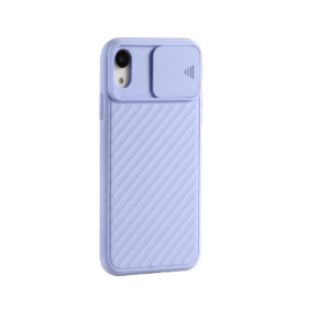TPU IPHONE XR CUBRE CAMARA LILA