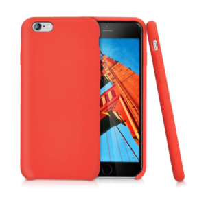 TPU SILICONE IPHONE 6 ROJO