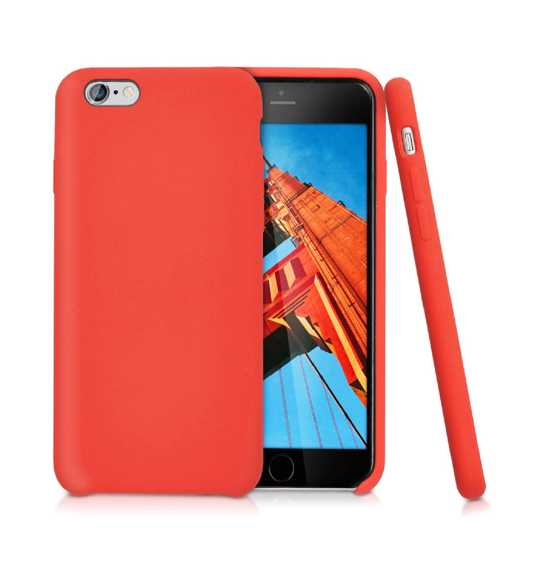 TPU SILICONE IPHONE 6 ROJO