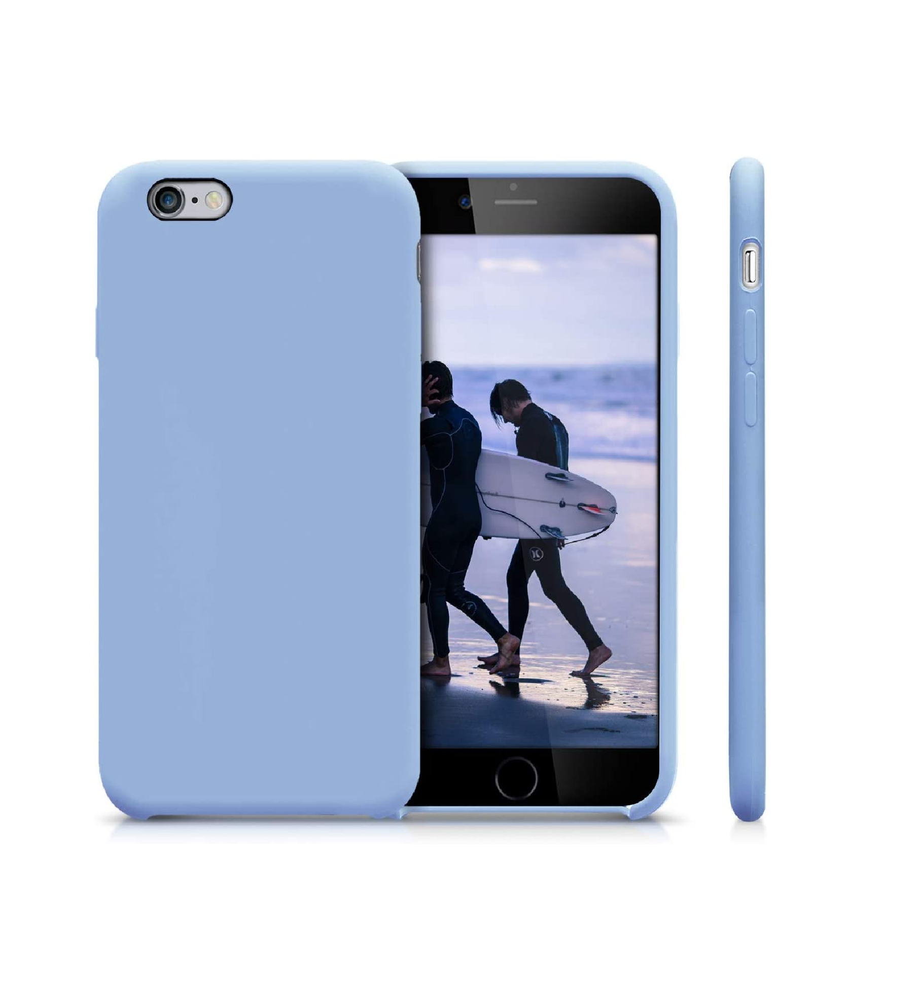 TPU SILICONE IPHONE 6 CELESTE - Imagen 2