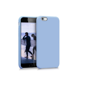 TPU SILICONE IPHONE 6 CELESTE