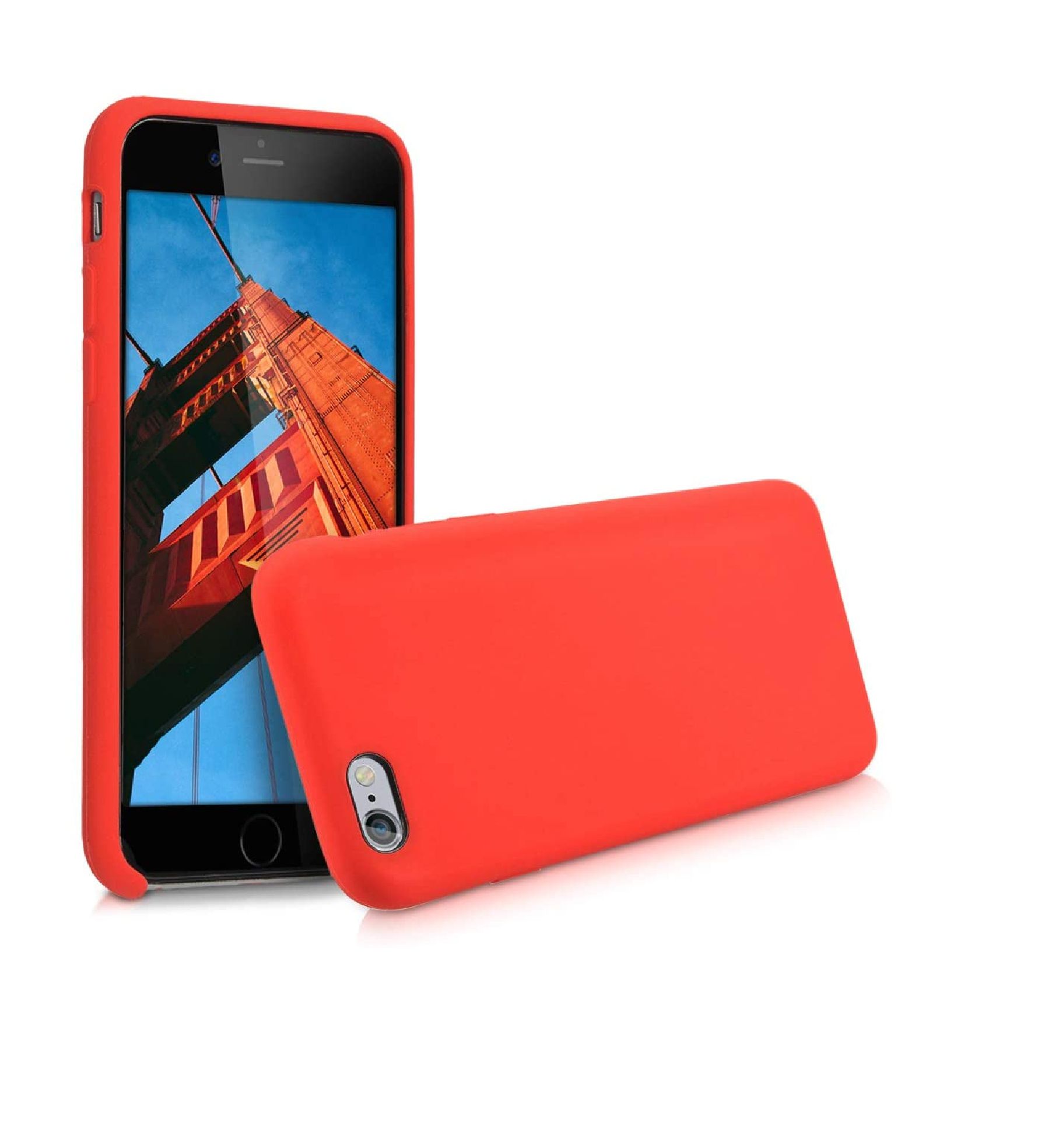 TPU SILICONE IPHONE 6 PLUS ROJO - Imagen 2